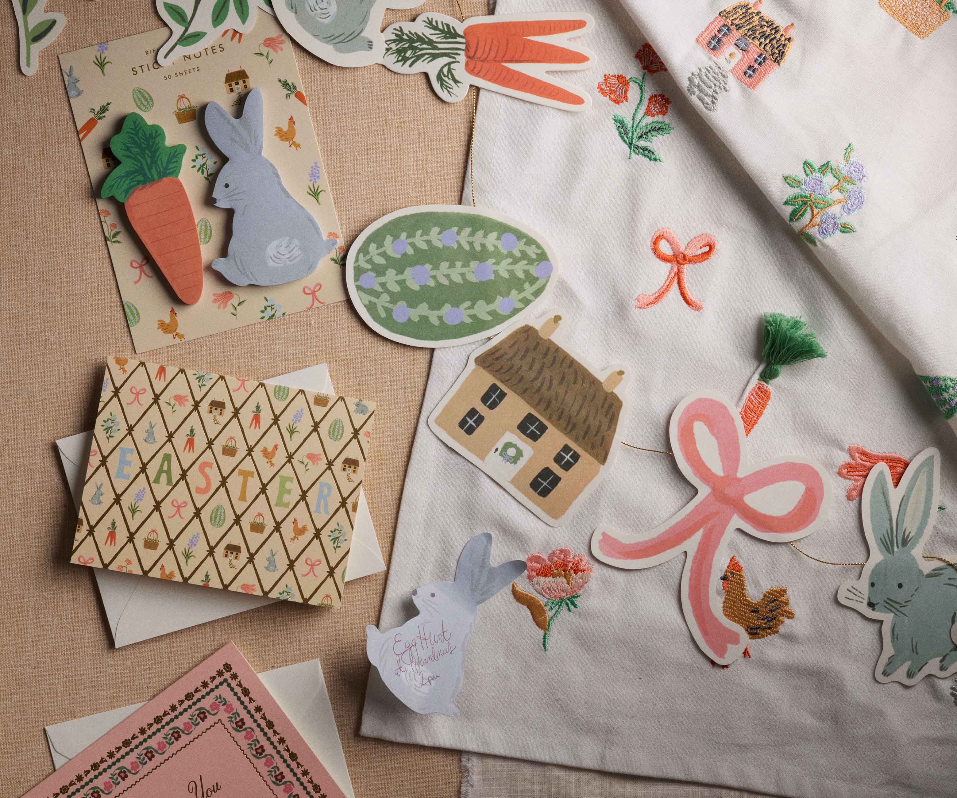 Tea Towel - Spring Farm